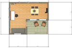 Drawings for a she shed from an Engineering Academy student
